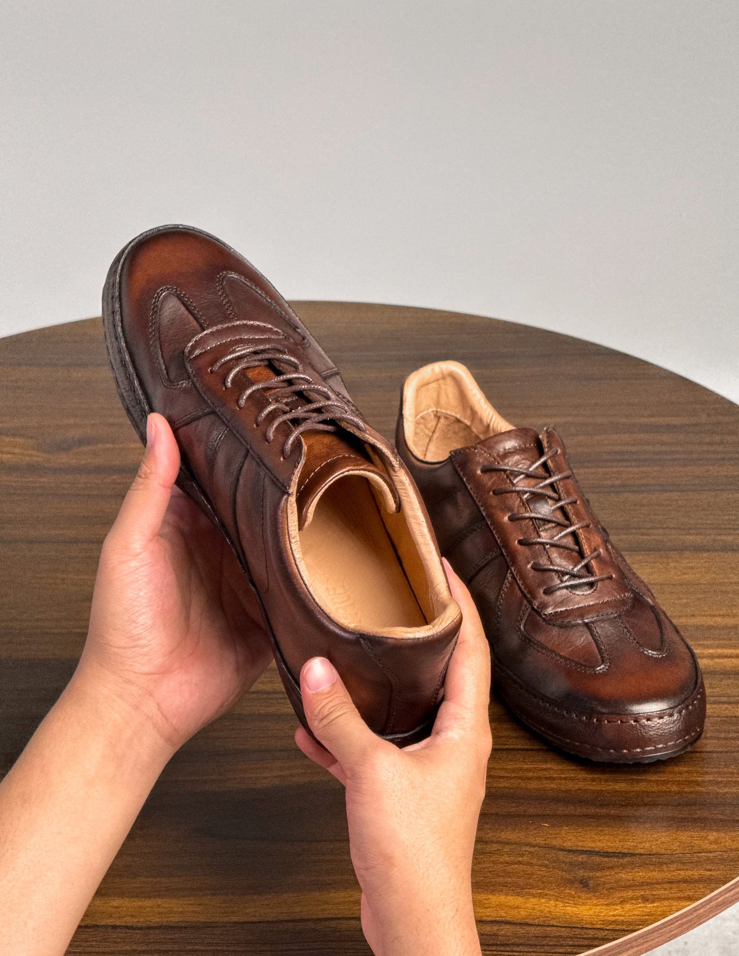 Carina Sneaker | Dark Brown