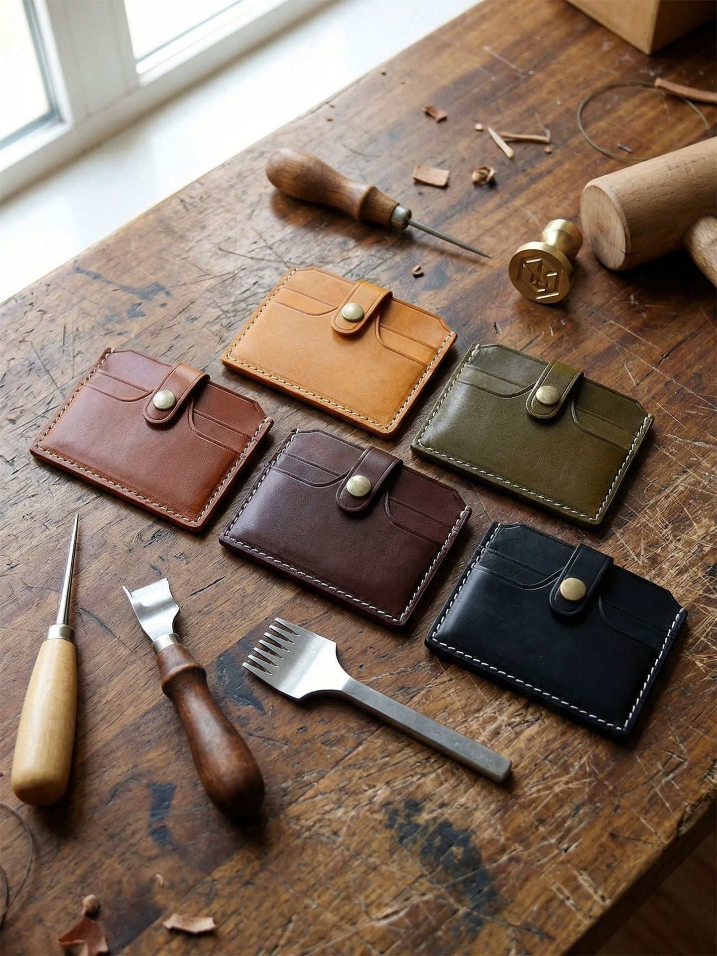 BG-CG-21 card holder veg-tan Bagspace