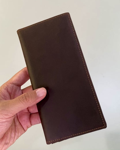 Kasper Nubuck Long Wallet (BJ09)