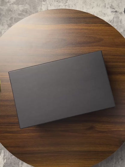 Terra Line Sneakers | Obsidian Black