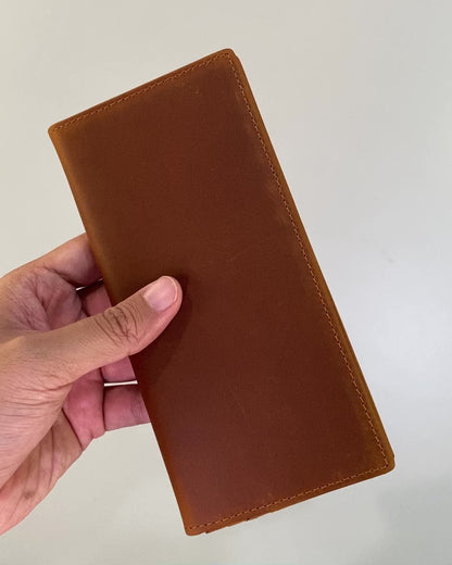 Kasper Nubuck Long Wallet (BJ09)