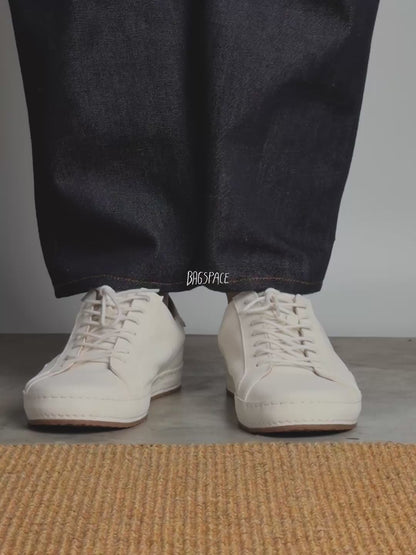 รองเท้าหนังแท้ Dante Fade White