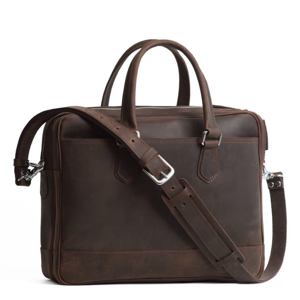 DB98 - Dark Brown Pull-up (ราคาปกติ 12,900 บาท โปรสั่งผลิต เหลือ 6,450 บาท) - Bagspace